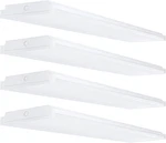 72W Led Ceiling Lights 4FT, 8600 Lumens, 4000K, Pack For Garage. Fixed Price $433.99.