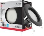 Satco Lighting S11835 Led Downlight Retrofit - Black Fixture (single Unit). Fixed Price $19.25.