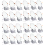 24PACK 6 Inch Led Recessed With Junction Box,can LIGHTS,12W Lights,.... Fixed Price $118.90.