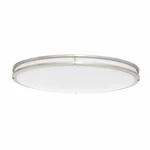 Envirolite EV1432LED-BN Flush Mount In. 42W Brushed Nickel New. Fixed Price $92.99.