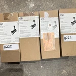 Lot Of 4 Hampton Bay Led Track Light Head Black Metal DIMMABLE11.55W 2700K CRI80. Fixed Price $34.95.