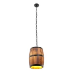 Hanging Light Wine Wood Barrel Pendant Fixture Ceiling Lamp Cafe. Fixed Price $50.21.