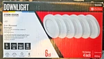 Utilitech White 4" Switchable Dimmable Recessed Downlight 6 Pack. Fixed Price $89.76.