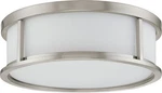 Nuvo Lighting 60/2864 Nickel Odeon 3-LIGHT 17"W Flush Mount Drum Ceiling Fixture. Fixed Price $337.59.