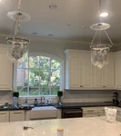 Hudson Valley Hampton Polished Nickel Pendant Ceiling Light. Fixed Price $800.00.
