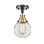 Innovations Lighting 447-1C-11-6 Beacon Semi-flush 6"W Black. Fixed Price $136.40.