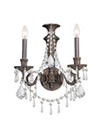 Crystorama 5162-EB-CL-MWP Vanderbilt 2-LIGHT Hand Cut Crystal Sconce. Fixed Price $394.00.
