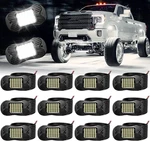 12 White Rock Lights 6000K Pure Super Pods,. Fixed Price $64.97.