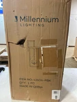 Millennium 42606-PBK Barkeley 4-LIGHT 30" Outdoor Wall Sconce Powder Coat Blac. Fixed Price $320.69.