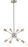 Sputnik Chandeliers Brushed Nickel, 8 Lights Modern Lighting Fixture Wit. Fixed Price $99.99.