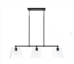 Capital Lighting 45 846931BN Linear Chandelier Fixture Black New. Fixed Price $245.25.