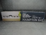 Hampton Bay Greyrock 3.44FT Matte Black Led Track Lighting Kit Flush Mount Combo. Fixed Price $80.99.