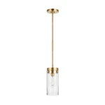 Garrett Medium Cylinder Pendant By Visual Comfort CP1001BBS. Fixed Price $230.00.