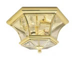 Livex Lighting 7053 Monterey/georgetown Flush Mount - Brass. Fixed Price $269.96.