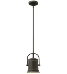 Hinkley 3254OZ Pullman 1 Light 7 Inch Oil Rubbed Bronze Mini-pendant Ceiling.... Fixed Price $89.00.