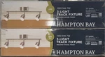 (2) Hampton Bay 19 In. 3-LIGHT Brushed Steel Integrated Led Track Lighting Kit. Fixed Price $45.99.