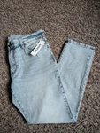 Nwt Hudson Blake Slim Straight Light Wash Cotton 31" Jeans Men's 36. Fixed Price $69.99.