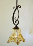 Bronze Patina Finish Vaxcel Lighting Mini Pendant Rustic Cottage Cabin. Fixed Price $54.99.