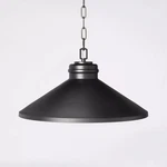 20" Large Metal Adjustable Pendant Ceiling Light Black Finish - Hearth & Hand. Fixed Price $124.95.