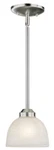 Minka Lavery 1421-84 Paradox Light Indoor Mini Pendant Brushed Nickel. Fixed Price $70.64.