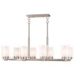 Livex Lighting Manhattan Chandeliers, Brushed Nickel 50678-91. Fixed Price $1019.96.