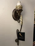 Bronze Wall Sconce Metropolitan N6521-468 Light Salamanca Style (no Glass). Fixed Price $44.95.
