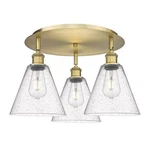 Innovations Lighting 516-3C-11-20 Berkshire Flush Brass. Fixed Price $448.80.