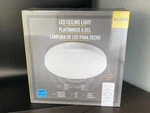 Winplus Control & Motion Activated Led Ceiling Light, With Remote - White. Fixed Price $49.87.