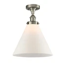 Innovations Lighting 916-1C-13-12-L Cone Semi-flush 12"W White. Fixed Price $308.00.