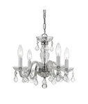 Crystorama Lighting Group 1064-CL-MWP Traditional Crystal Chrome. Fixed Price $119.99.