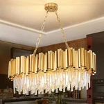 Fitsai Modern Crystal Chandelier Lighting 8 Lights Pendant Fixture Island. Fixed Price $119.99.
