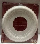 New Portfolio Ceiling Medallion 10" Floret White Round #243967 Modern Paint Nip. Fixed Price $8.79.