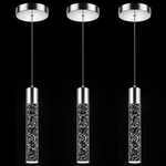 Esfos Pendant Lights Kitchen Island 3 Pack 6500K Modern Brushed Nickel Ceiling. Fixed Price $119.98.