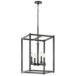 Kichler Crosby Light Foyer Pendant, Black - 43998BK. Fixed Price $384.97.