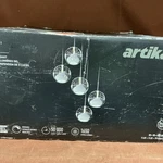 Artika Oracle 5-LIGHT Led Pendant, Chrome Finish, 3000K, 1650 Lumens. Fixed Price $79.99.