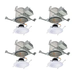 Halo Lt 6 Inch New Construction Ic Housing And Dimmable White Integrated Ceiling. Fixed Price $41.99.