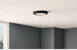 Commercial Electric 7.5 Disk Light Led Flush Mount/night Feature/black. Fixed Price $19.91.