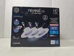 Ge Reveal White Color-enhancing Dimmable Led Damp Rated Recessed Downlight 3PACK. Fixed Price $48.99.