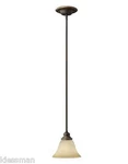 Hinkley 4567AT Cello Mini Onyx Cone Pendant, Lamp, 100W Bronze. Fixed Price $88.77.