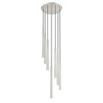 Z-lite Forest 7LT 24" Chandelier, Nickel/nickel 919MP24-7R-BN-LED. Fixed Price $1602.00.
