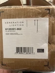 Generation Lighting 6120201-962 Seville 4" Mini Pendant Brushed Nickel. Fixed Price $39.99.