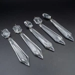 Read Waterford Crystal Cranmore B9 Chandelier Button & Prisms 5 1/4" Set Of #2. Fixed Price $67.50.