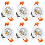 Inshareplus 2 Inch Led Downlight, 3W Recessed Lighting Cob Dimmable, 3000K Wa.... Fixed Price $45.75.