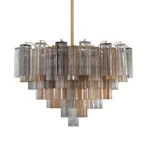 Crystorama Lighting Group ADD-316-AU Addis 32"W Brass. Fixed Price $3198.00.