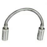 Allen + Roth Flexible Track Light Connector, Brushed Nickel 0726497 New (4B). Fixed Price $10.10.