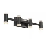 New Artika Mist 27 In. 4 Light Black Modern Integrated Led 5 Cct Vanity. Fixed Price $72.00.
