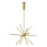 Kuzco Sirius Minor 20" Led Chandelier, Black/white Acrylic Diffuser CH14220-BK. Fixed Price $878.40.