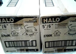 Halo LT560WH6927R 5"/6" Recessed Led 65W 2700K Warm White - Lot Of 8 Nib. Fixed Price $60.00.
