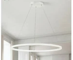Royal Pearl Modern Foyer Pendant Light Dimmable Led Chandelier Adjustable White. Fixed Price $146.24.