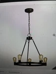 Hampton Bay Moreland 5LIGHT Traditional Oil-rubbed Bronze Candlestick Chandelier. Fixed Price $41.80.